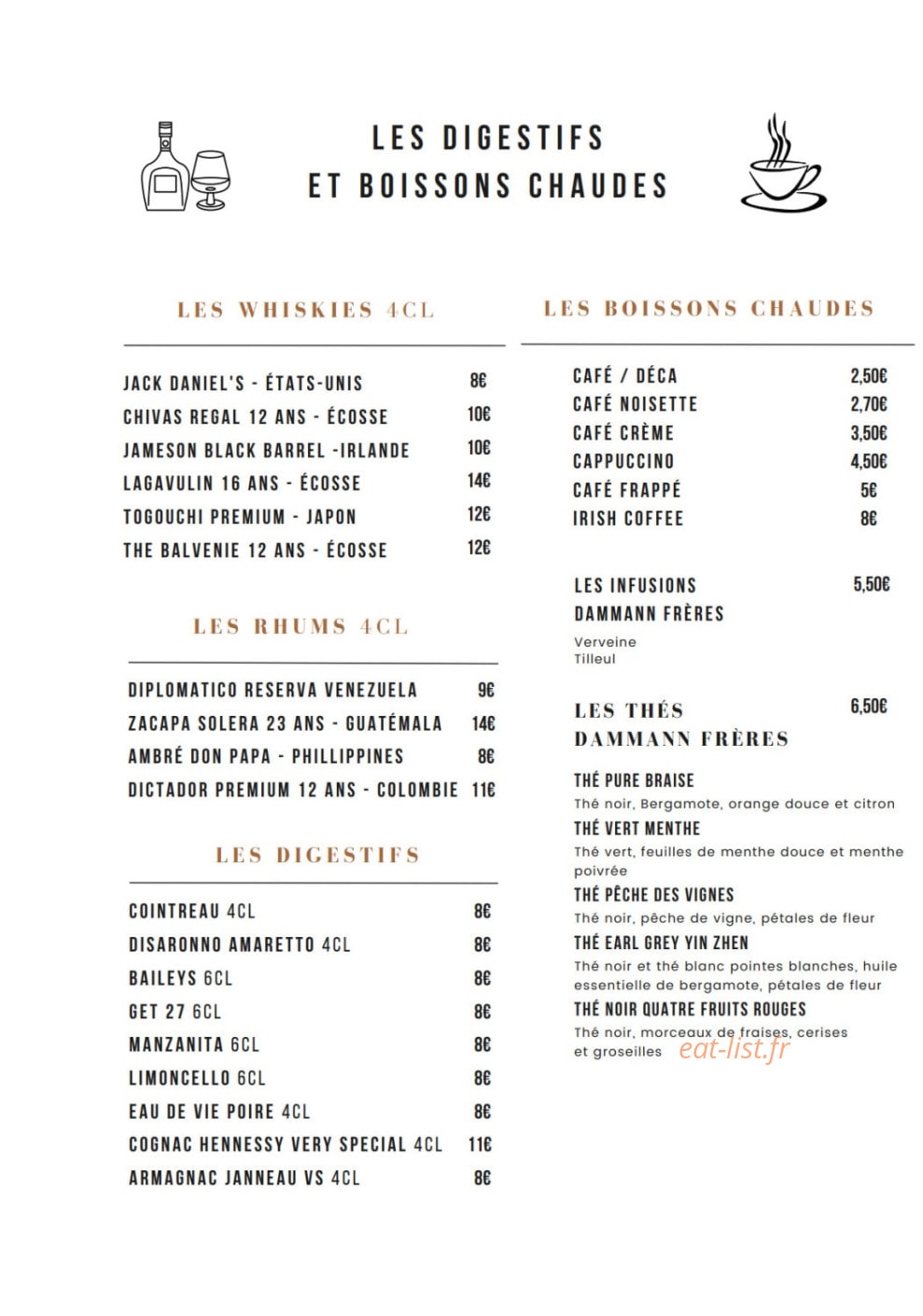 Pure Braise — carte page 10