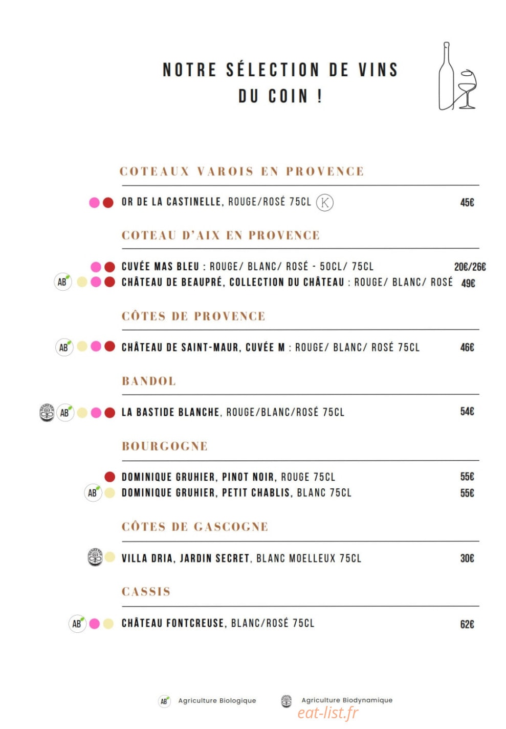 Pure Braise — carte page 7
