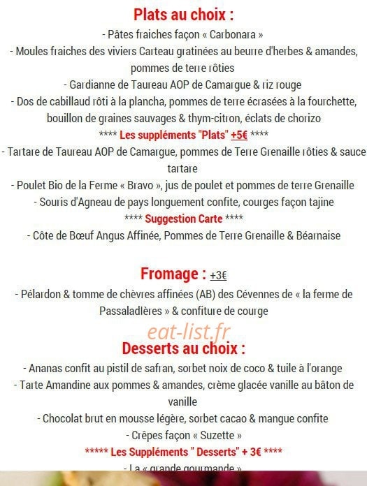 A Côté — carte page 2