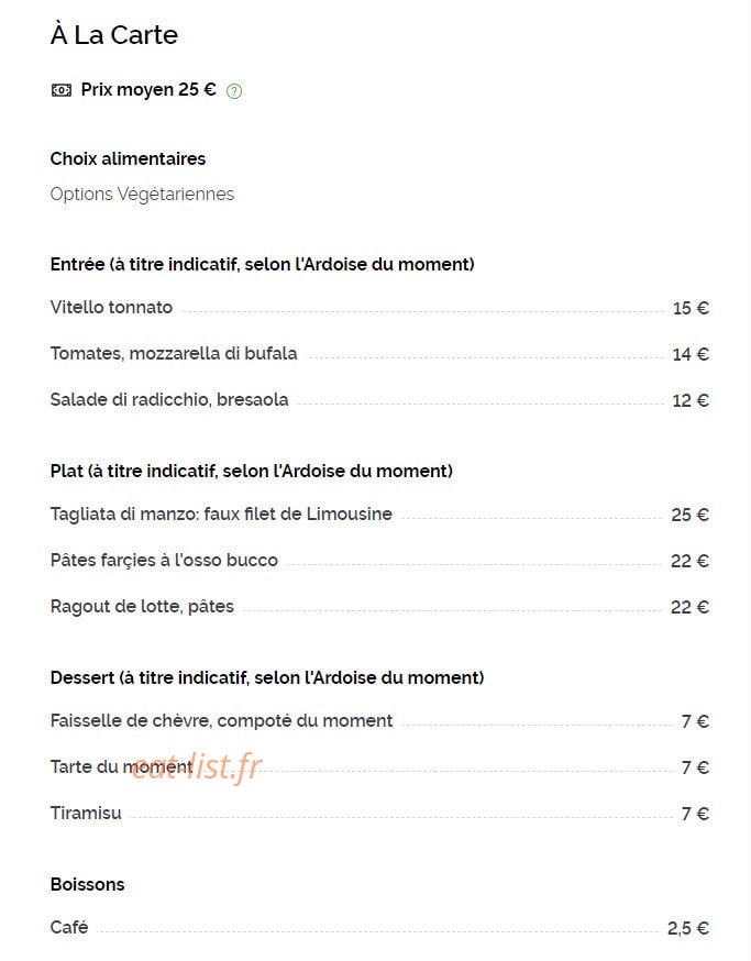 Allora — carte page 1