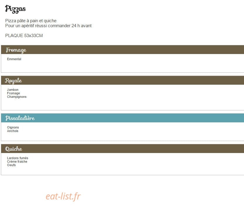 Benoit Blanc — carte page 2