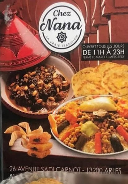 Chez Nana — carte page 1
