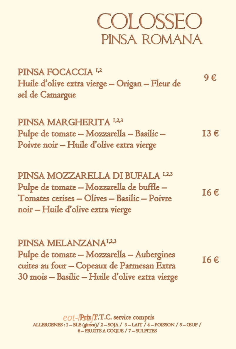 Colosseo — carte page 1