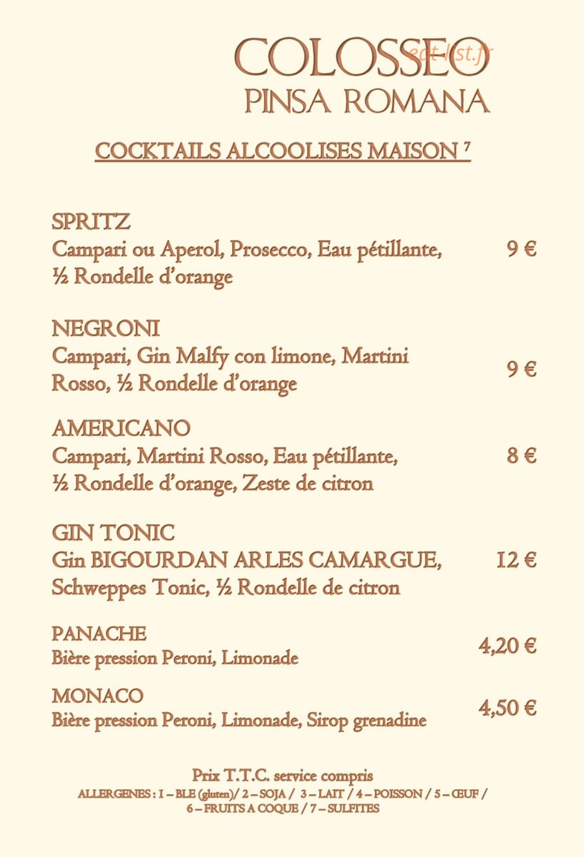 Colosseo — carte page 9