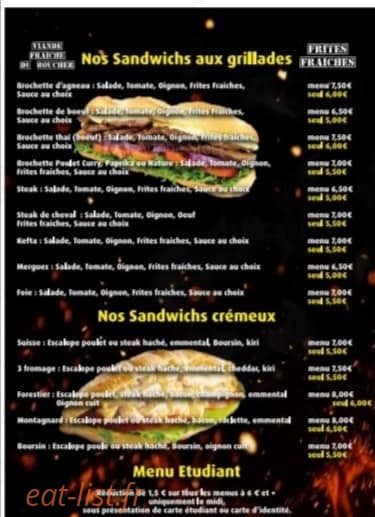 Crazy Grill — carte page 2