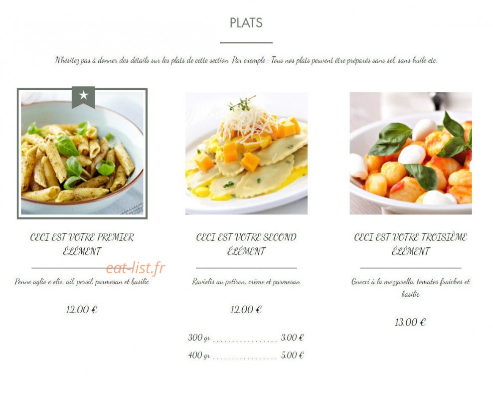 Du début à la Faim — carte page 2