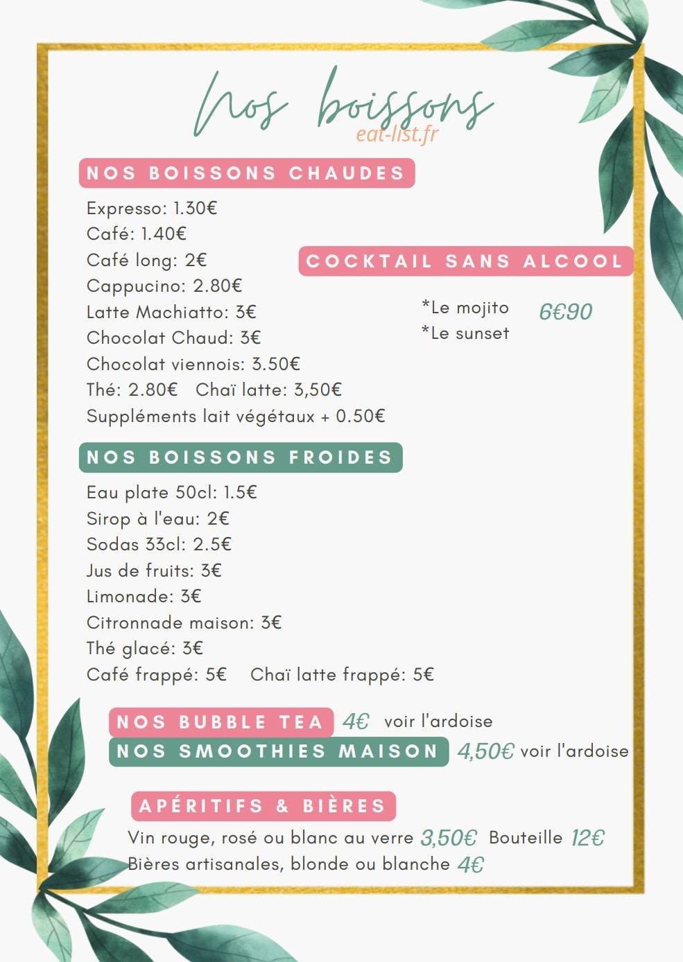 Foodies Pancakes — carte page 5