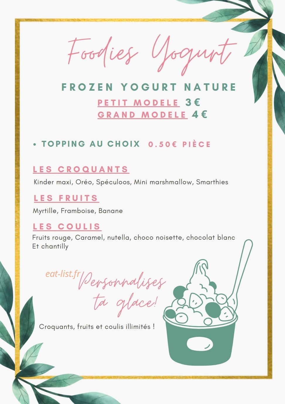 Foodies Pancakes — carte page 6