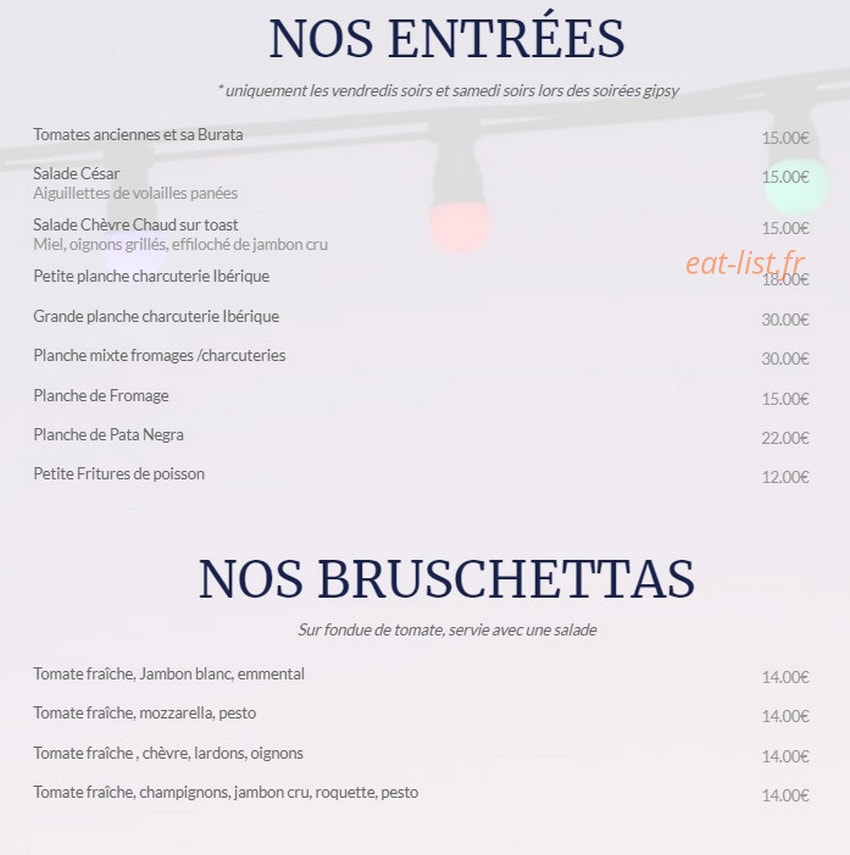 Gipsy Beach — carte page 1