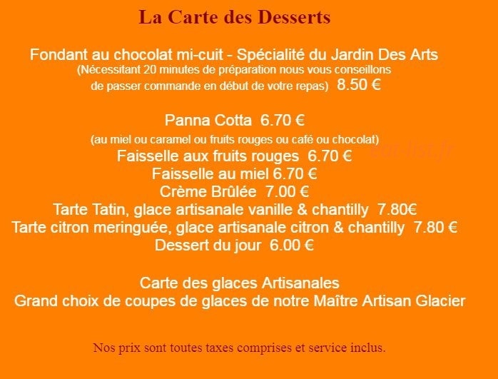 Jardin Des Arts — carte page 3