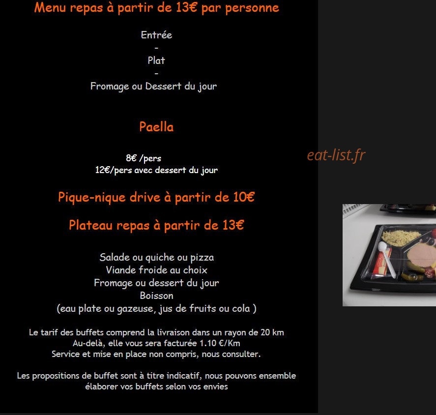 Kris Gourmand — carte page 2