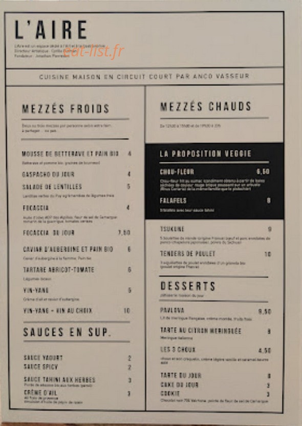 L'Aire — carte page 1
