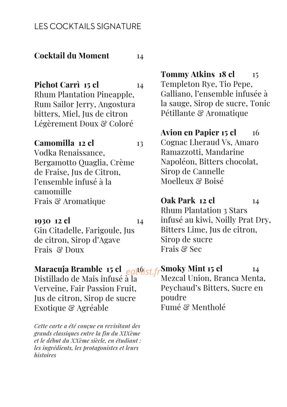 L'Arlatan — carte page 1