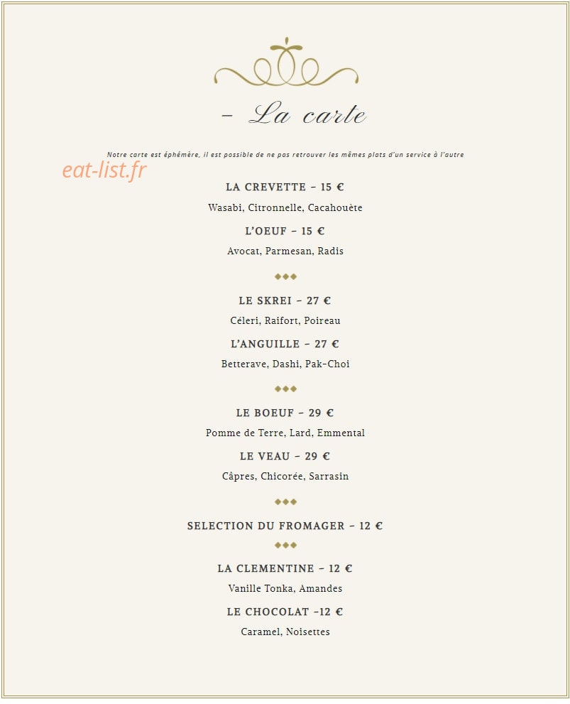 L'Oriel — carte page 3