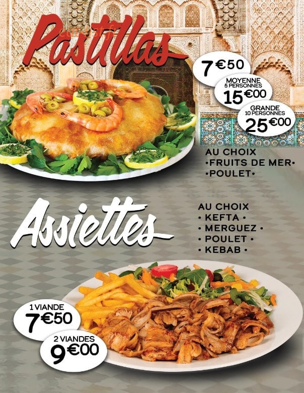 L' Oriental — carte page 1