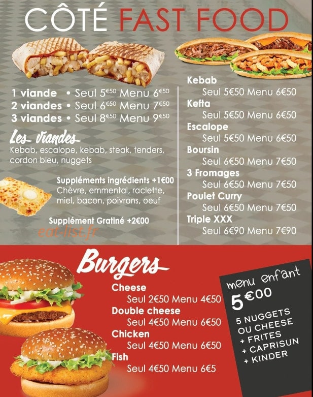L' Oriental — carte page 3