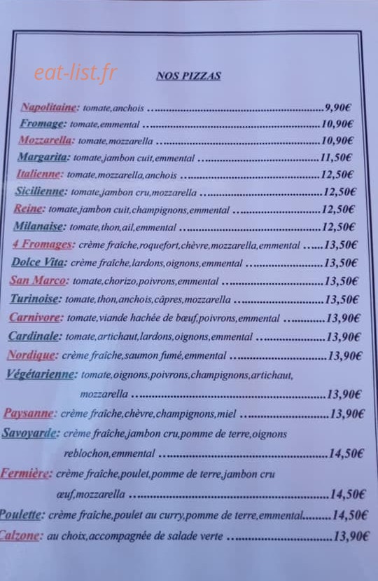 La Dolce Vita — carte page 4