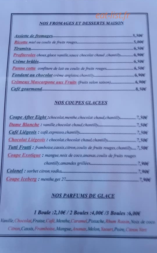 La Dolce Vita — carte page 5