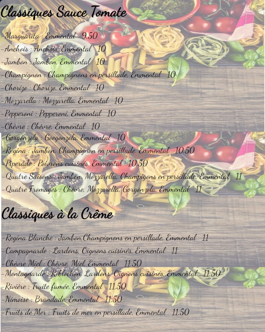 La Fabrica — carte page 1