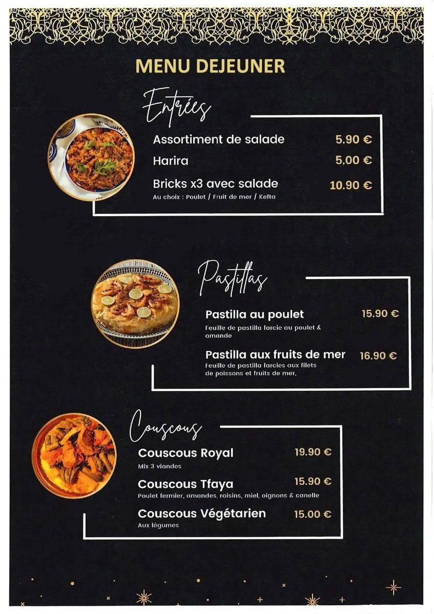La Menara — carte page 2