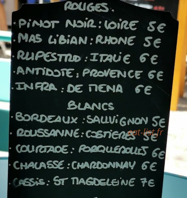 Le Buste et l'oreille — carte page 1