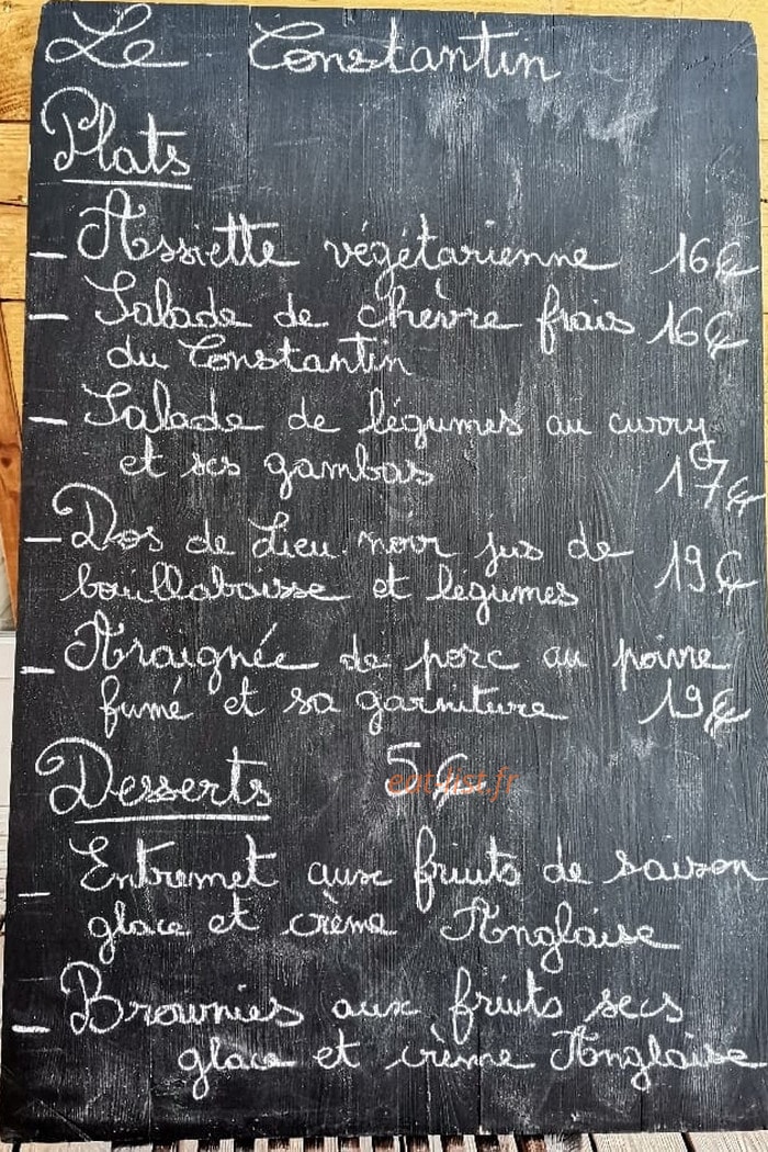Le Constantin — carte page 1