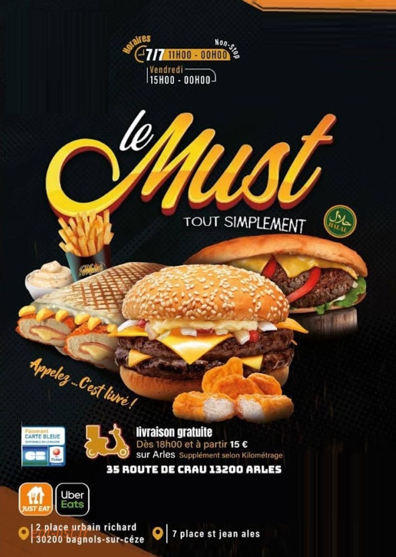 Le Must — carte page 1