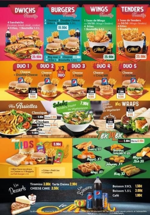 Le Must — carte page 4