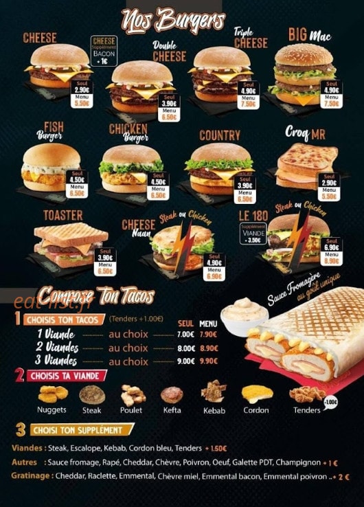 Le Must — carte page 3