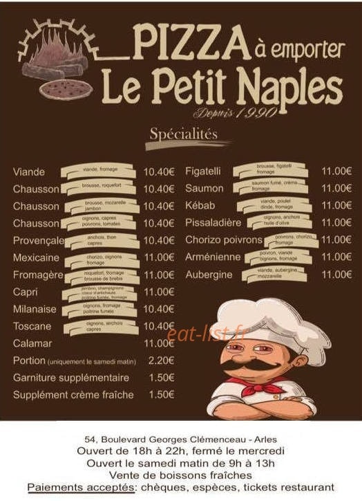 Le petit Naples — carte page 2