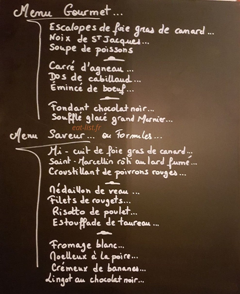 Le plaza la paillotte — carte page 2