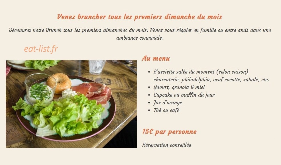 Le Prêt A Croquer — carte page 7