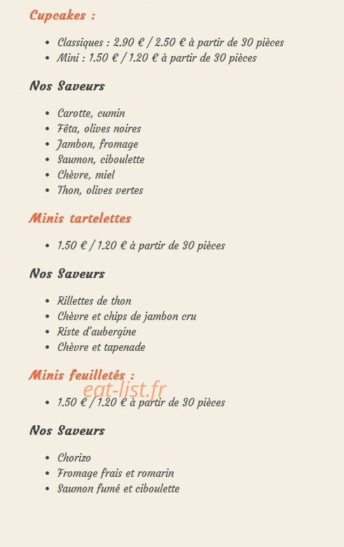 Le Prêt A Croquer — carte page 4