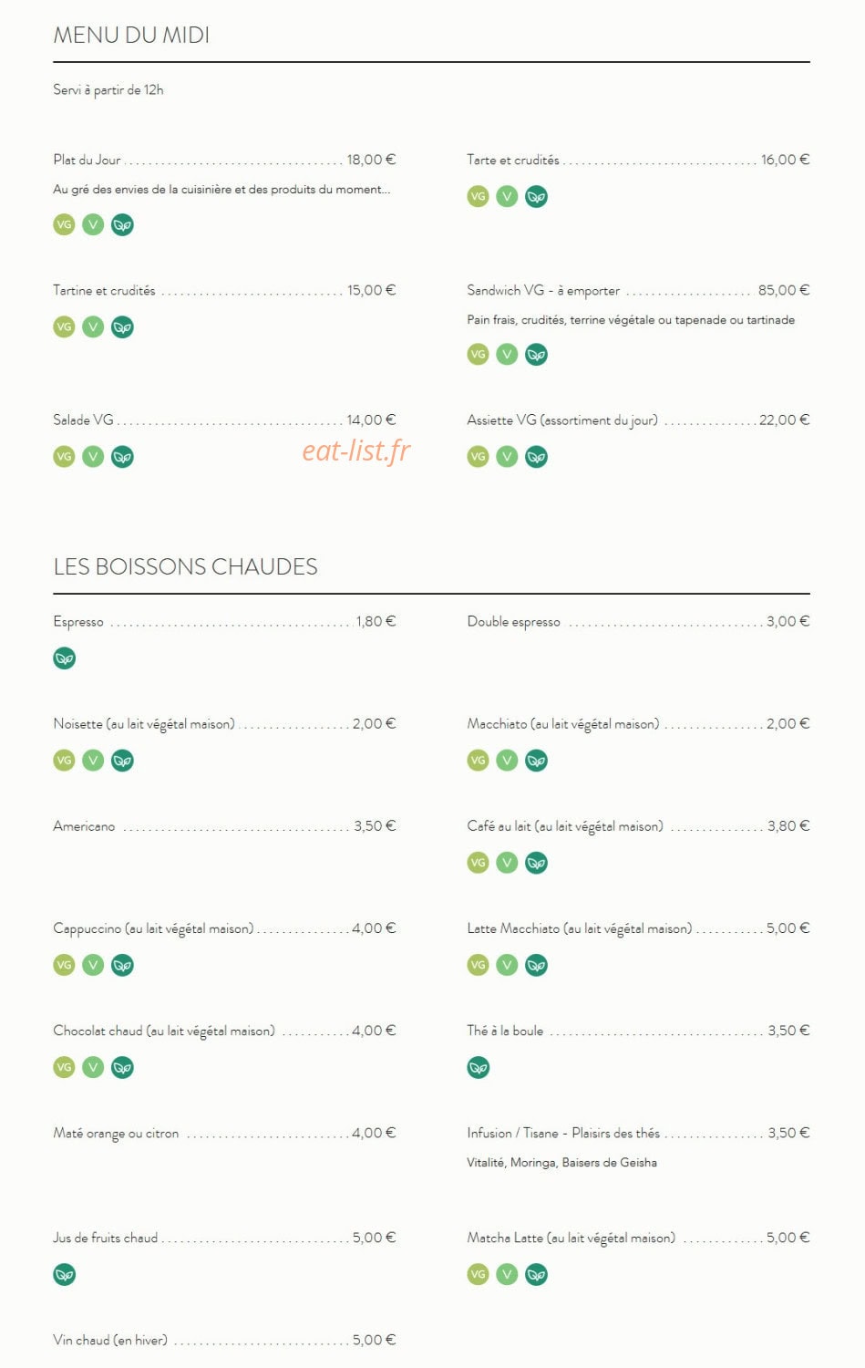 Le VG — carte page 2