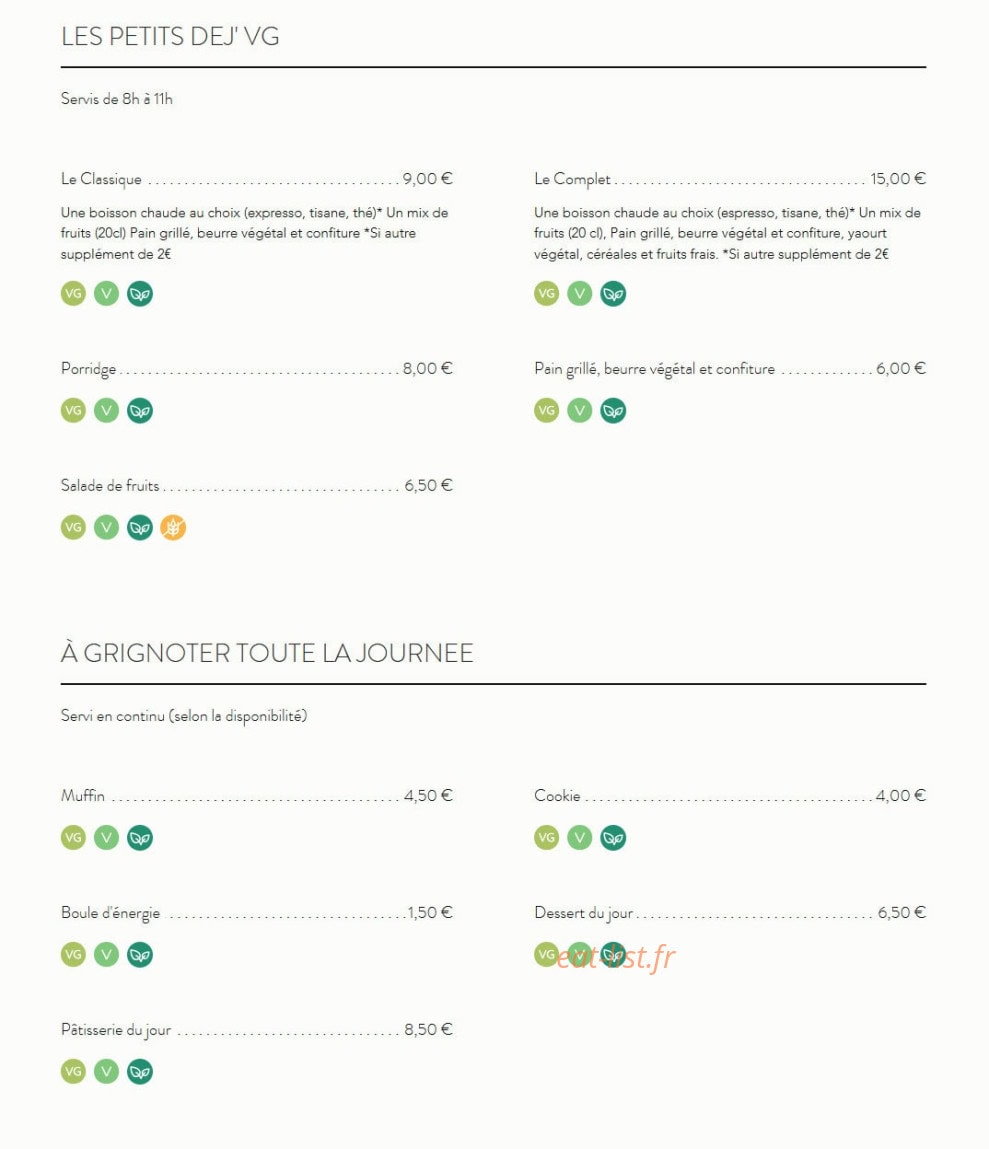 Le VG — carte page 1