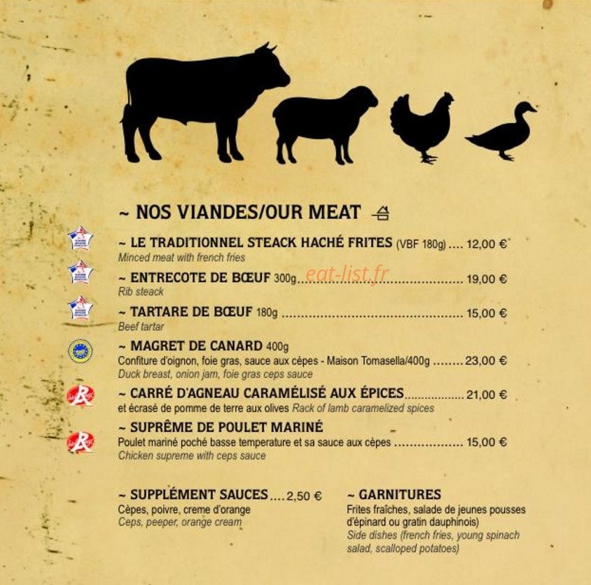 Le wilson — carte page 3