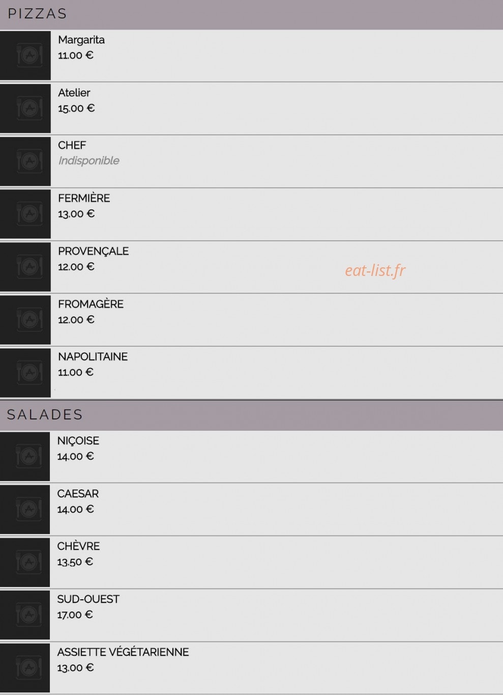Les Ateliers — carte page 1