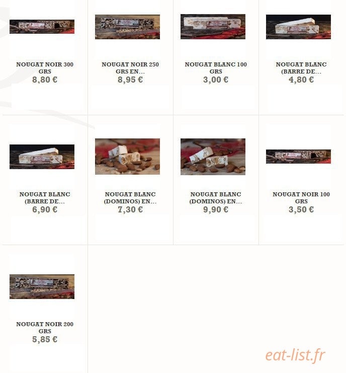 Les délice de mon enfance — carte page 1