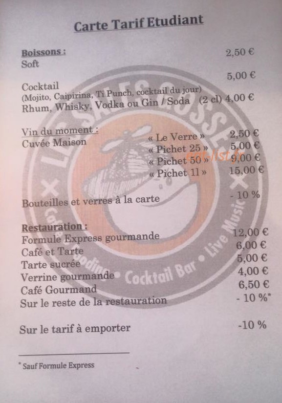 Les sales gosses — carte page 1