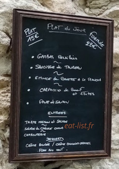 Les Salicornes — carte page 1