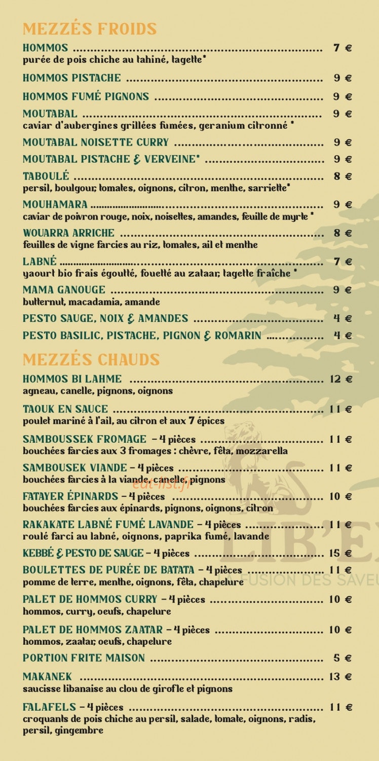 Lib’en Arles — carte page 1