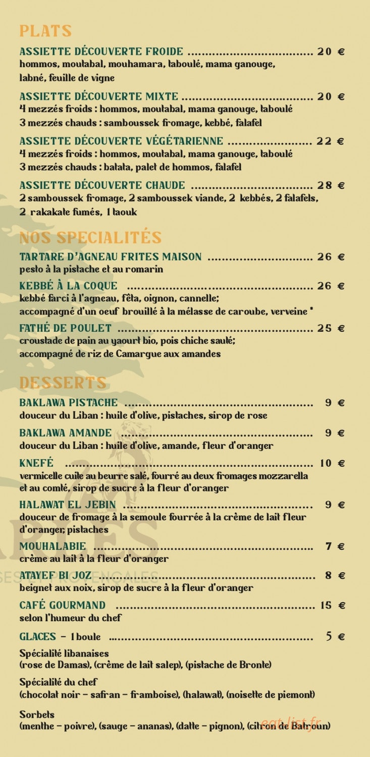 Lib’en Arles — carte page 2