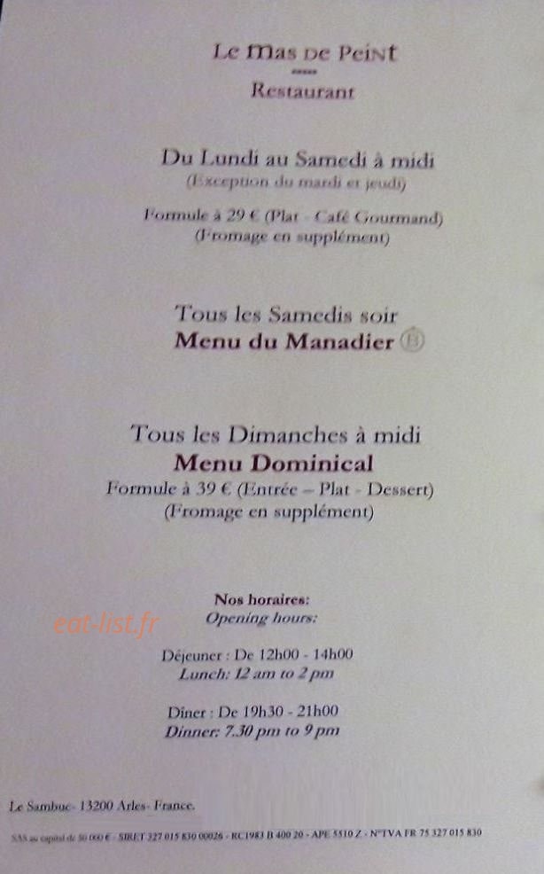 Mas de peint — carte page 1