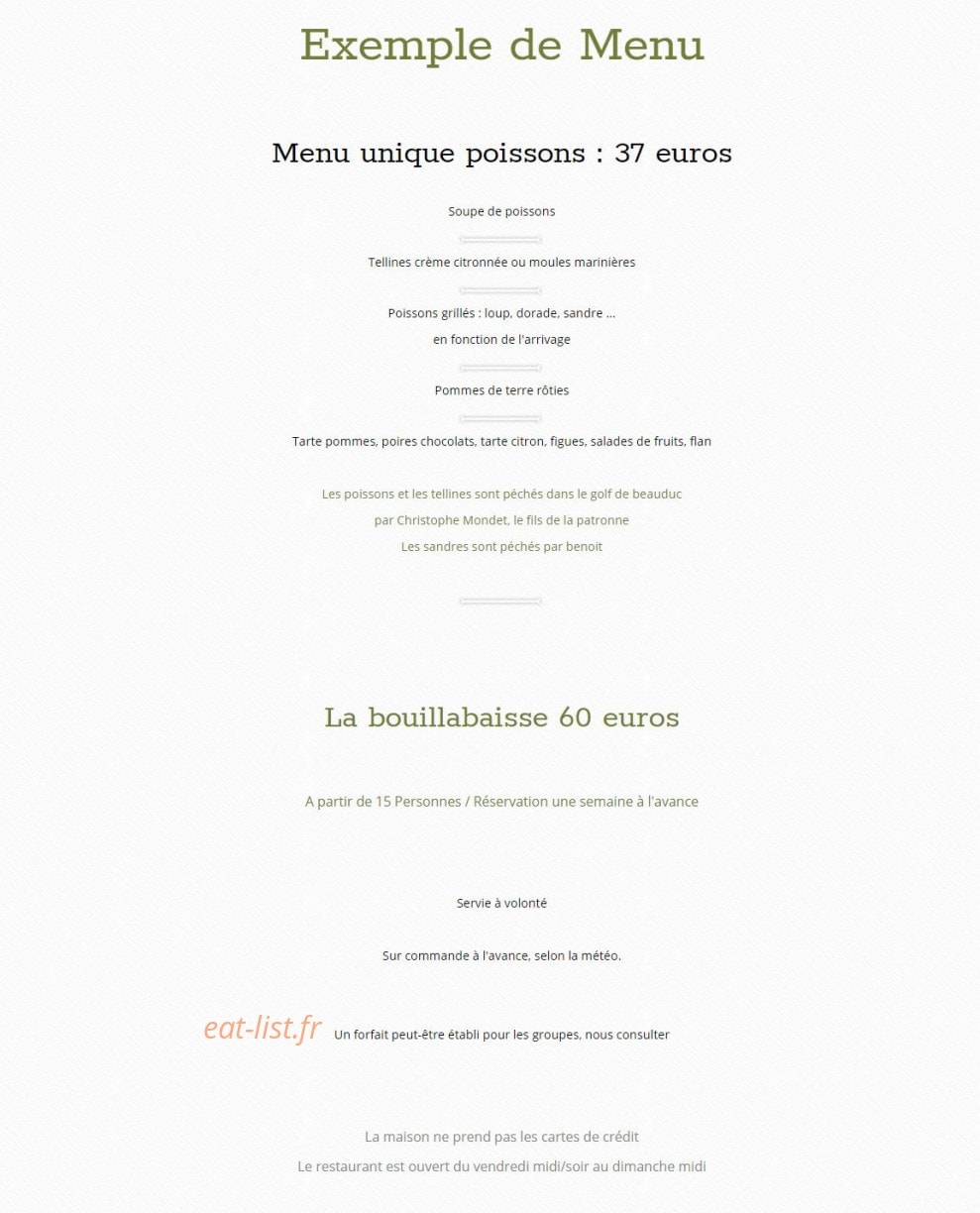 Mazet Du Vaccares — carte page 1