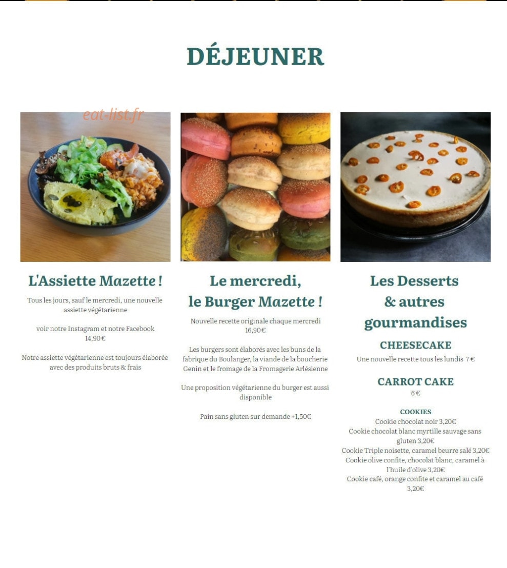 Mazette — carte page 3