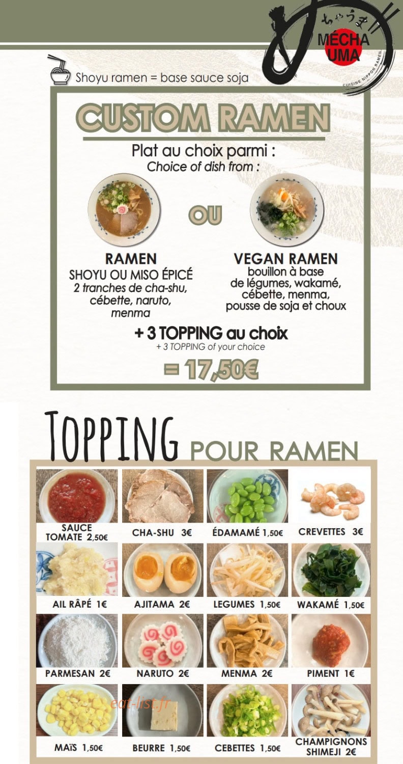 Mécha Uma — carte page 3