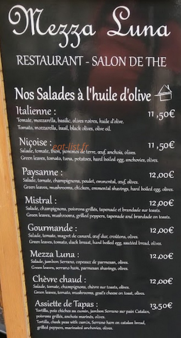 Mezza Luna — carte page 1
