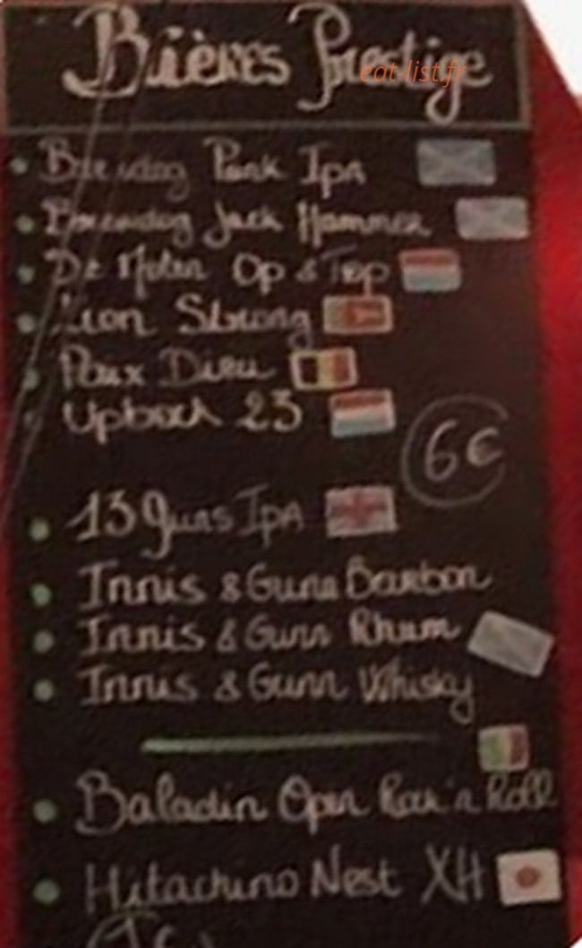 My Beers — carte page 3