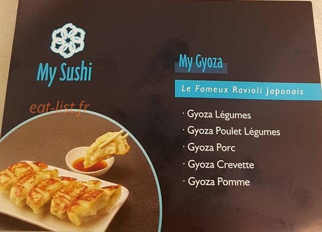My sushi — carte page 6