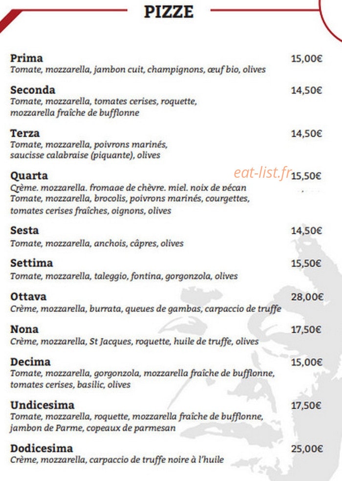 Da Peppe — carte page 2